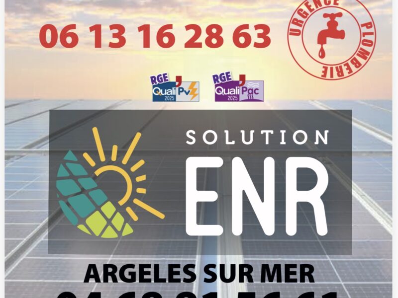 Installation maintenance de panneaux photovoltaïque